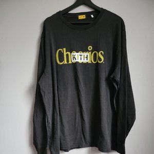 NWOT KITH Treats for Cheerios Long Sleeve Black Crew Neck Shirt (Size XS-2XL)